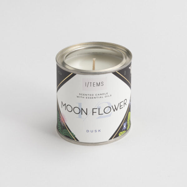 1/2 Moon Flower - Ароматна свещ с растителен восък | I/TEMS