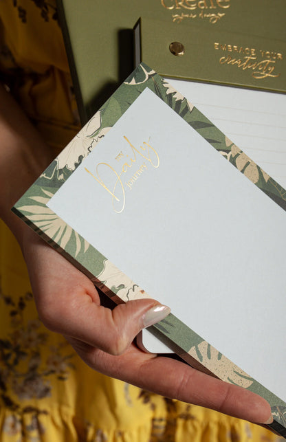 Тефтер REMINDART Notepad Daily Journey TROPICAL GREEN